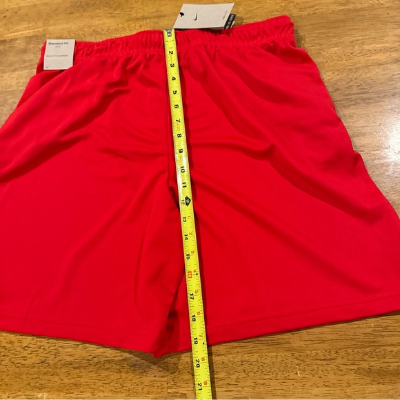 Nike Red Shorts Dri-Fit Training Standard Fit Mens Large DD1887-657 New W Tags - Picture 9 of 11